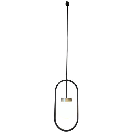 Lámpara de Techo Led Negro 21x50cm Ajustable de Una Luz - LAMPARAS DE TECHO | Bylmo