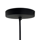 Lámpara de Techo Led Negro 25x14cm Ajustable de Una Luz - LAMPARAS DE TECHO | Bylmo