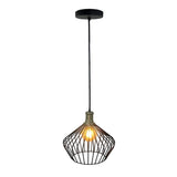 Lámpara de Techo Led Negro 27x25cm Ajustable de Una Luz - LAMPARAS DE TECHO | Bylmo
