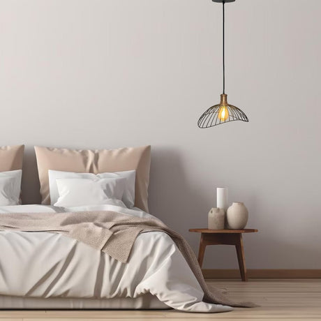 Lámpara de Techo Led Yakarta Negro y Dorado 33x20cm Ajustable de Una Luz - LAMPARAS DE TECHO | Bylmo