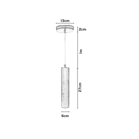 Set x 2 Lámparas de Techo Led Plata 6x30cm Ajustable de Una Luz - LAMPARAS DE TECHO | Bylmo