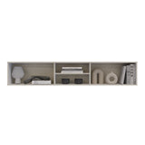 Repisa para TV Flotante Sali Niebla 180x32cm para TV Hasta 60 Pulgadas sin Cajones - MUEBLES DE TV | Bylmo