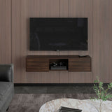 Repisa para TV Flotante Glen Nogal 125.1x26.8cm