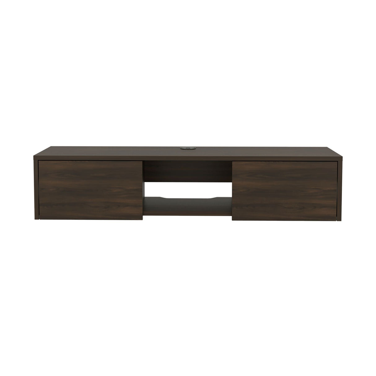 Repisa para TV Flotante Glen Nogal 125.1x26.8cm