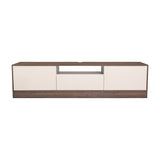 Rack de TV Niles Milan y Capri 200x50cm para TV Hasta 75 Pulgadas con Un Cajón y con Ranuras para Cables - MUEBLES DE TV | Bylmo