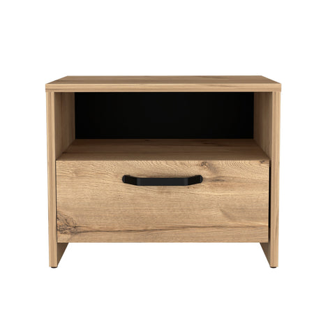 Mesa de Noche Oliveira Duna 44x35.6cm con Un Cajón - MESAS DE NOCHE | Bylmo
