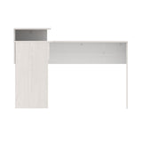 Escritorio en L Tiby Niebla 122x73cm con Un Cajón - ESCRITORIOS | Bylmo