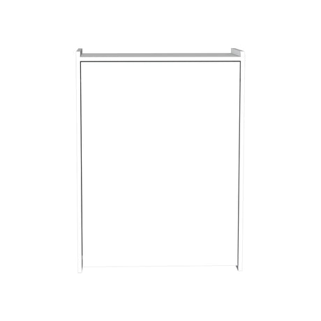 Escritorio Lesli Blanco 30x85.6cm sin Cajones y con Organizador de Libros - ESCRITORIOS | Bylmo