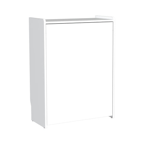 Escritorio Lesli Blanco 30x85.6cm sin Cajones y con Organizador de Libros - ESCRITORIOS | Bylmo