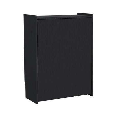 Escritorio Lesli Wengue 30x85.6cm sin Cajones y con Organizador de Libros - ESCRITORIOS | Bylmo