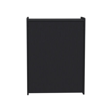 Escritorio Lesli Wengue 30x85.6cm sin Cajones y con Organizador de Libros - ESCRITORIOS | Bylmo