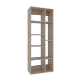 Biblioteca Rookie Bardolino 60x160cm Rectangular con Siete Entrepaños - BIBLIOTECAS Y ESTANTERIAS | Bylmo
