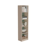 Estantería Upton Capri y Agave 45x180.6cm Rectangular con Cuatro Entrepaños - BIBLIOTECAS Y ESTANTERIAS | Bylmo