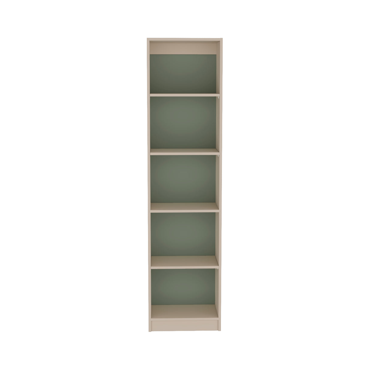 Estantería Upton Capri y Agave 45x180.6cm Rectangular con Cuatro Entrepaños - BIBLIOTECAS Y ESTANTERIAS | Bylmo