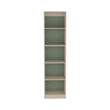 Estantería Upton Capri y Agave 45x180.6cm Rectangular con Cuatro Entrepaños - BIBLIOTECAS Y ESTANTERIAS | Bylmo