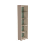 Estantería Upton Capri y Agave 45x180.6cm Rectangular con Cuatro Entrepaños - BIBLIOTECAS Y ESTANTERIAS | Bylmo