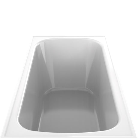 Bañera Ovalado Eco Blanco 140x55cm Para Empotrar para Una Persona - BANHERAS E HIDROMASAJES | Bylmo