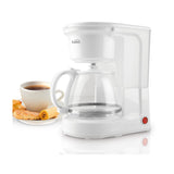 Cafetera Eléctrica Kalley Blanco 25.7x27cm para Café Molido con Sistema Antigoteo para 10 tazas - CAFETERAS ELECTRICAS | Bylmo