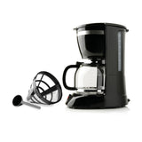 Cafetera Eléctrica Kalley Negro 26.2x33.1cm para Café Molido con Sistema Antigoteo para 12 tazas - CAFETERAS ELECTRICAS | Bylmo