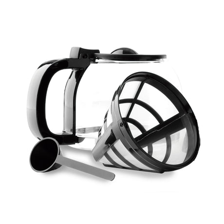 Cafetera Eléctrica Kalley Negro 26.2x33.1cm para Café Molido con Sistema Antigoteo para 12 tazas - CAFETERAS ELECTRICAS | Bylmo