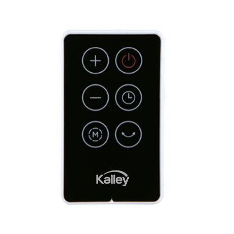 Calefactor Kalley Negro Mate 18.2x58.3cm de Dos Velocidades con Pantalla Digital y con Oscilación - CALEFACTORES | Bylmo