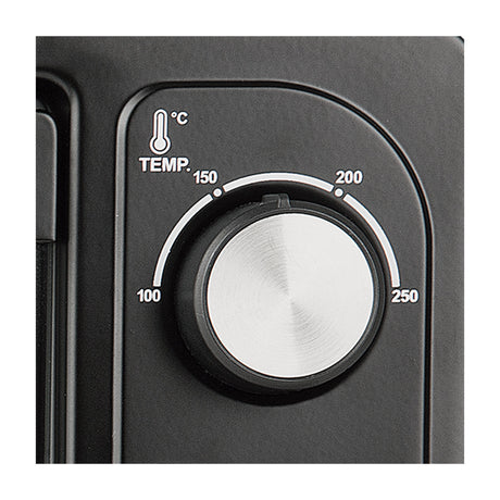 Horno Tostador Kalley Negro 40x29cm con Una Función Preconfigurada y con Temporizador - HORNOS TOSTADORES | Bylmo