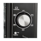 Horno Tostador Kalley Negro 40x29cm con Una Función Preconfigurada y con Temporizador - HORNOS TOSTADORES | Bylmo