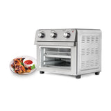 Horno Tostador Kalley Plateado 40x34.6cm con Seis Funciones Preconfiguradas y con Función de AirFryer - HORNOS TOSTADORES | Bylmo