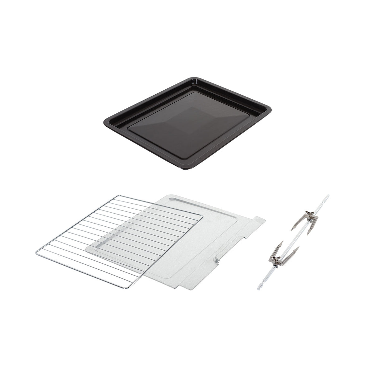 Horno Tostador Kalley Negro 47.5x29.6cm con Cinco Funciones Preconfiguradas y con Temporizador