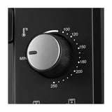 Horno Tostador Kalley Negro 47.5x29.6cm con Cinco Funciones Preconfiguradas y con Temporizador