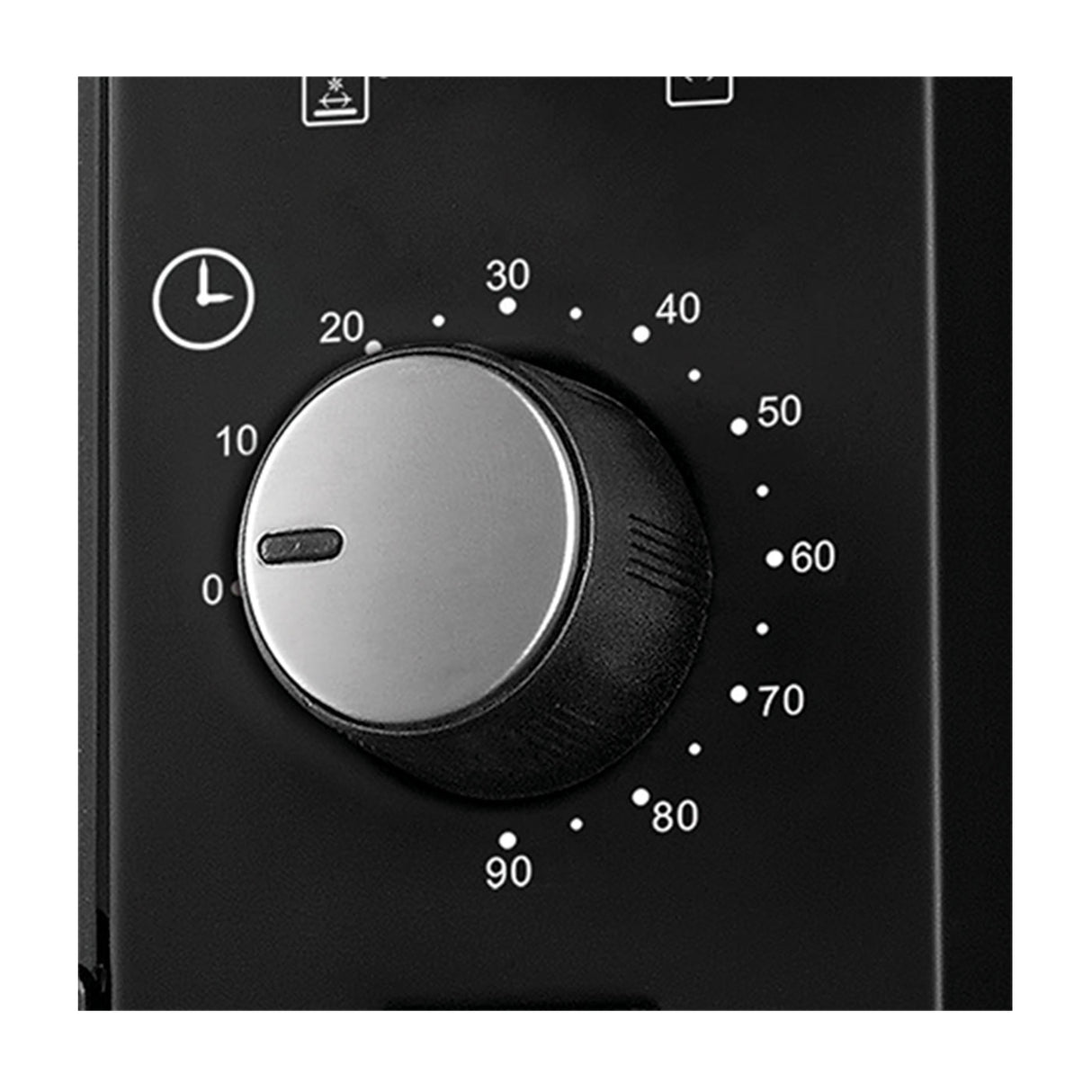 Horno Tostador Kalley Negro 47.5x29.6cm con Cinco Funciones Preconfiguradas y con Temporizador