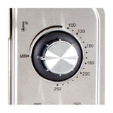 Horno Tostador Kalley Plateado 49.6x31.1cm con Cinco Funciones Preconfiguradas y con Temporizador - HORNOS TOSTADORES | Bylmo