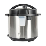 Olla Multifuncional Kalley Gris 33x32cm de 5.5 Litros con Temporizador con 15 Funciones Preconfiguradas y con Pantalla Digital - OLLAS MULTIFUNCIONALES | Bylmo