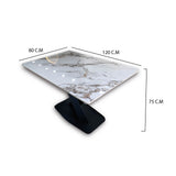 Combo Comedor y Sillas Montessori Gris 120x75cm Rectangular de Cuatro Puestos con Cuatro Sillas - COMEDORES | Bylmo