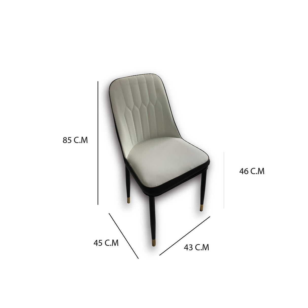 Combo Comedor y Sillas Montessori Gris 120x75cm Rectangular de Cuatro Puestos con Cuatro Sillas - COMEDORES | Bylmo