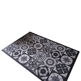 Tapete de Cocina Mandalas Gris 120x170cm Clásico Rectangular Suave - TAPETES Y ALFOMBRAS | Bylmo