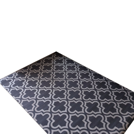 Tapete de Cocina Rombos Gris 120x170cm Clásico Rectangular Suave - TAPETES Y ALFOMBRAS | Bylmo