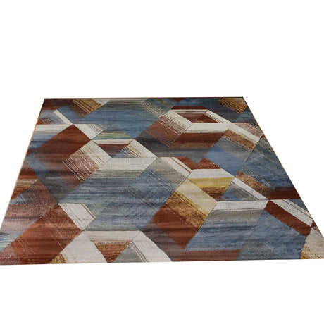 Tapete de Sala Turco Figuras Cafe 120x170cm Vintage Rectangular Suave - TAPETES Y ALFOMBRAS | Bylmo