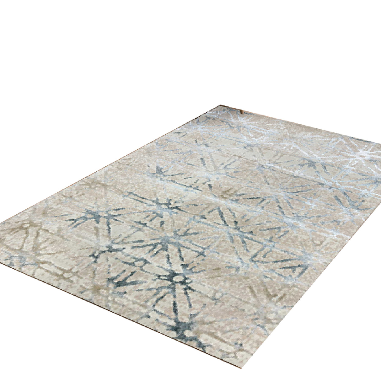 Tapete de Sala Figuras Gris 160x230cm Contemporáneo Rectangular Suave - TAPETES Y ALFOMBRAS | Bylmo