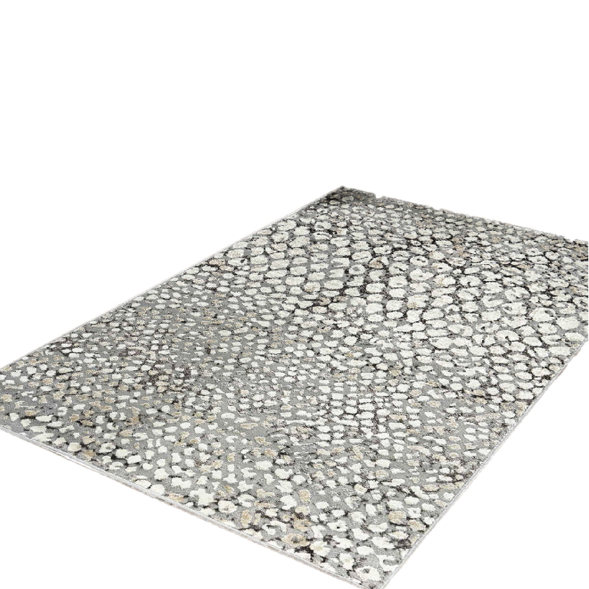 Tapete de Sala Turco Piedras Gris 160x230cm Clásico Rectangular Suave - TAPETES Y ALFOMBRAS | Bylmo