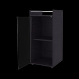 Mini Bar Theba Wengue 38.1x81.3cm sin Cajones y con Tres Comparrtimientos - BARES | Bylmo