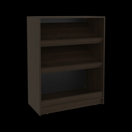Zapatero Toby Nogal 70x90.6cm de Tres Niveles Para Doce Pares - ZAPATEROS | Bylmo