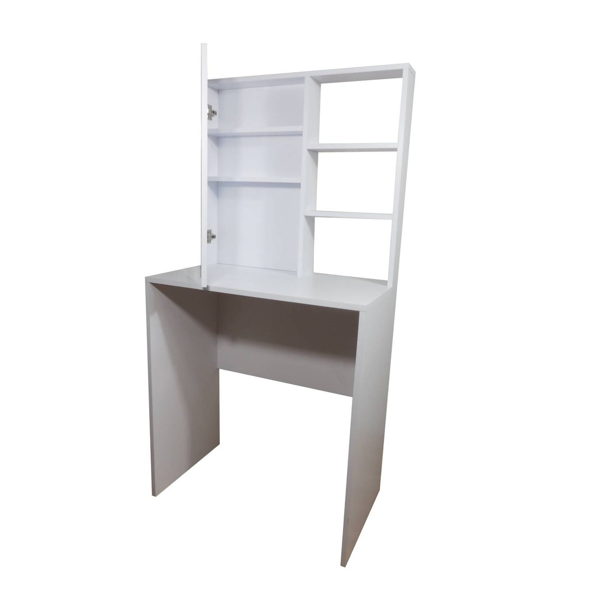 Tocador Mallorca Blanco 70x140cm De Un Puesto con Espejo - TOCADORES | Bylmo