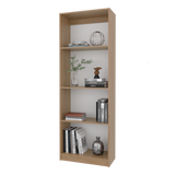 Biblioteca Home Fresno 62.8x180.6cm Rectangular con Cuatro Compartimientos - BIBLIOTECAS Y ESTANTERIAS | Bylmo