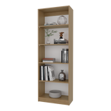 Estantería Home Fresno 62.8x180.6cm Rectangular con Cuatro Compartimientos - BIBLIOTECAS Y ESTANTERIAS | Bylmo