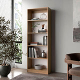 Estantería Home Fresno 62.8x180.6cm Rectangular con Cuatro Compartimientos - BIBLIOTECAS Y ESTANTERIAS | Bylmo