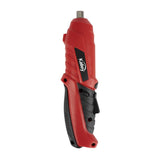 Destornillador Eléctrico Kalley Rojo y Negro 4.49x6.45cm De Bateria Recargable con Conexión USB Tipo C