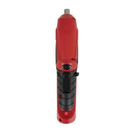Destornillador Eléctrico Kalley Rojo y Negro 4.49x6.45cm De Bateria Recargable con Conexión USB Tipo C - HERRAMIENTAS ELECTRICAS | Bylmo