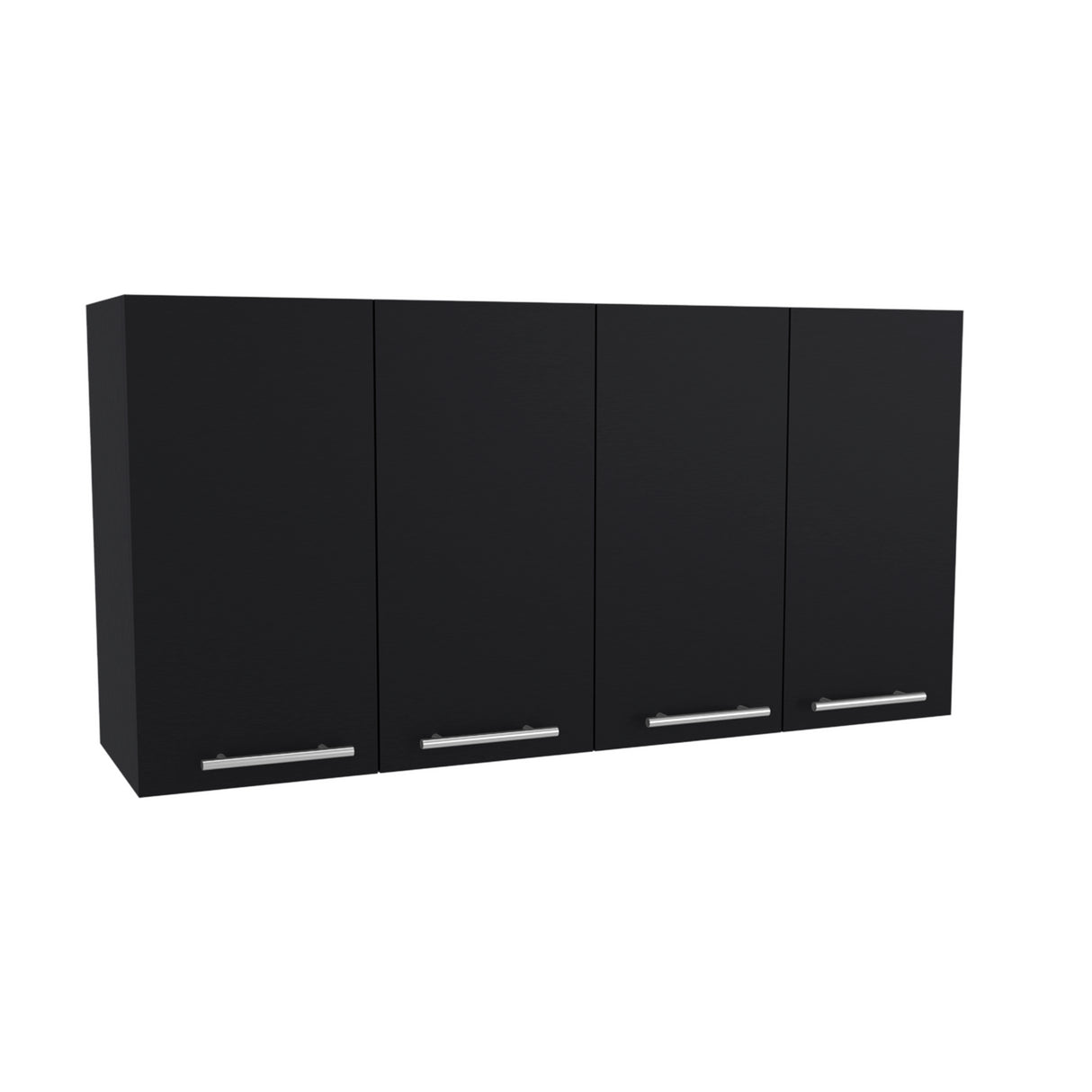 Gabinete de Cocina Bazagli Wengue 120x60cm Con Cuatro Cajones cn Espacio para Extractor y con Locero - MUEBLES SUPERIORES DE COCINA | Bylmo