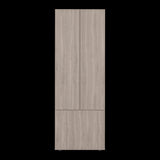 Closet Tuhogar Bardolino y Blanco 60x170cm con Cuatro Compartimientos y con Tres Puertas - CLOSETS | Bylmo